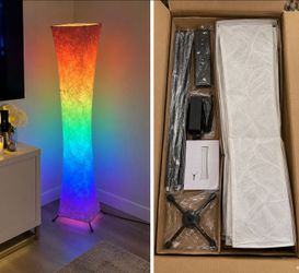 TWO RGB LED Floor Lamp with Remote