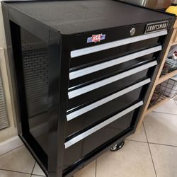 CRAFTSMAN 2000 Series 26.85-in W x 34.27-in H 5 -Drawer Steel Rolling Tool Cabinet (Black)
