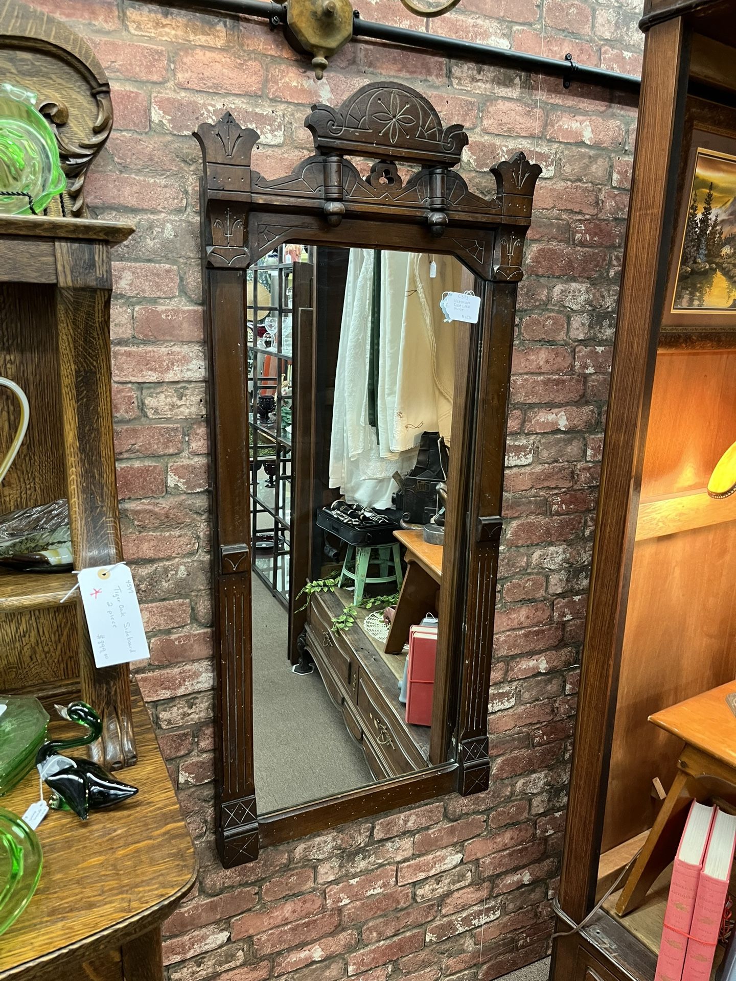 Victorian Eastlake Mirror
