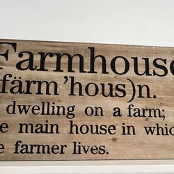 Home Decor FARMHOUSE Sign - Serious Buyers Only 