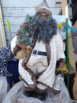 Vintage African American Santa Claus, Was Sold From JCPenney 