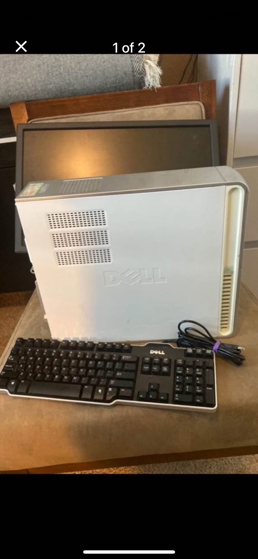 Large Screen Desk Top Computer Pick Up Today Cleared And Internet Ready