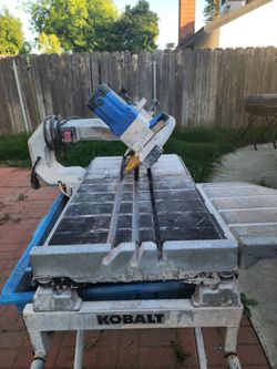 Kobalt 10 inch tile saw