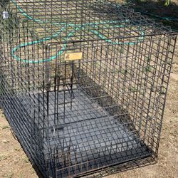 Cage For Big Dogs Very Heavy  60 Assis Good Condition 