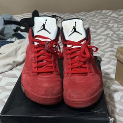 Jordan 5 Retro “Red Suede”