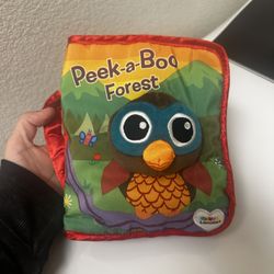 Peek A Boo Forest Plush Baby Book Toy