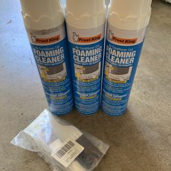 Frost King Foam Cleaner. 