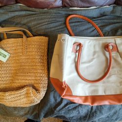 2 Pocket Books. Hobby lobby And Lancome Bags