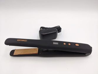 Amika Movos Wireless Flat Hair Styling Iron 1" Portable Travel Styler NEW