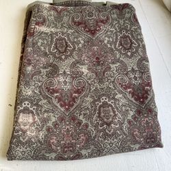 Charter Club Sheath, paisley print, olive color Wrap Skirt (size Medium)