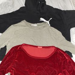 Three, Medium Crop Tops