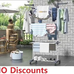(NEW) 4-Tier Clothes Drying Rack