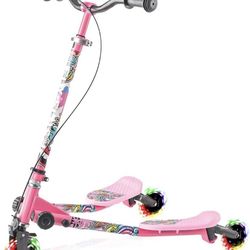 Wiggle Scooter for Kids Ages 6-12