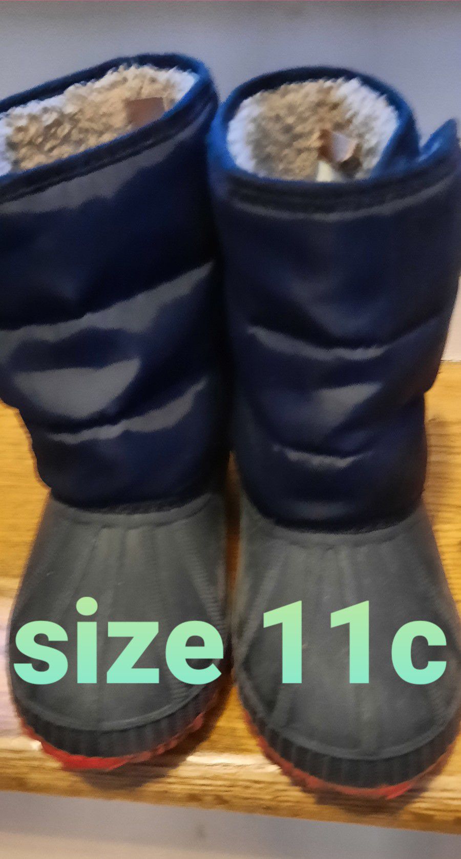Toddler Snow Boots - Size 11c