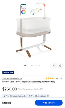 Evenflo baby bassinet