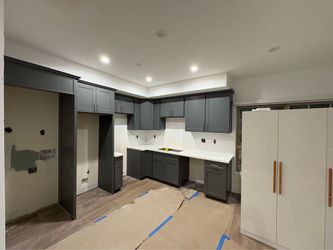 Dark grey cabinet