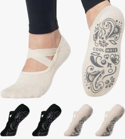 Coolmates ATHLETIC SOCKS Barre Elastic Strap Socks