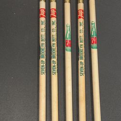 Lot of 6 7up Brooklyn Bottle Co. Pencils. Unused.