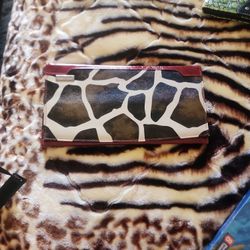 MICHE Bag JAYMA Giraffe Animal Print Brown Red Cover SHELL ONLY Fits Classic Bag