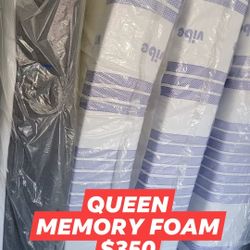 Queen Memory Foam Set 