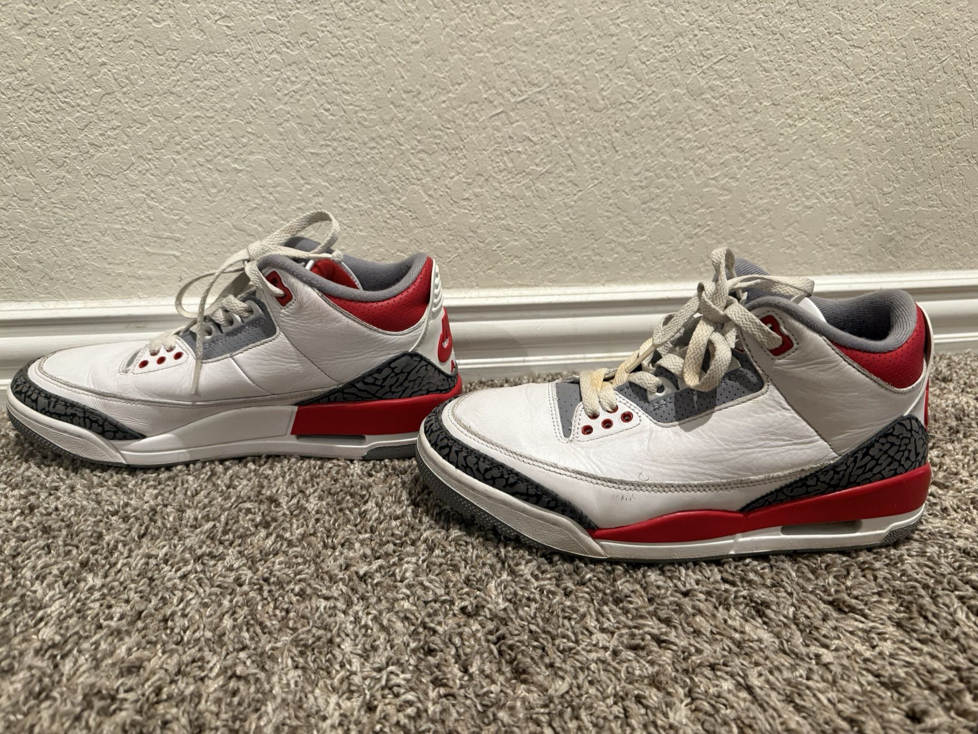 JORDAN 3 RETRO 'FIRE RED' 2022