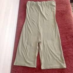 Derek Heart Green tube top Romper size Medium 