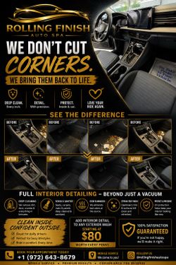 Mobile Waterless Car Wash Starting at $25 | Full Detailing Available