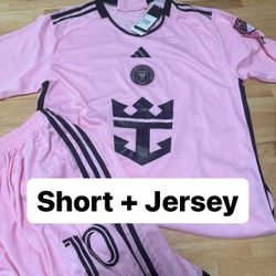 Inter Miami Spectacular!!!!!!! SHORT+ JERSEY- Kids Sizes  