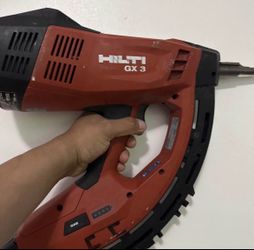Hilti GX 3 Gas Actuated Concrete Steel Nailer Fastening Tool X-M40 G3 Magazine