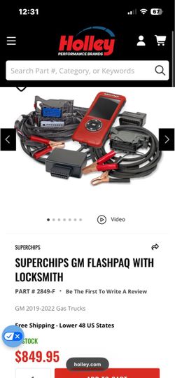 SuperChips Flashpaq F5 tuner