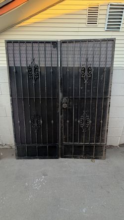Wrought Iron doors