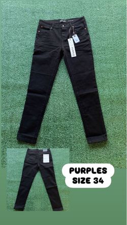 Purple Brand Black Jeans