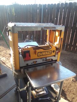 12 1/2 DeWalt planer