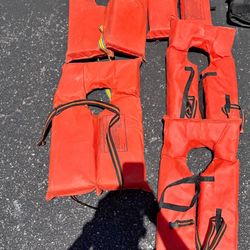 Life Jackets 5 Of Them