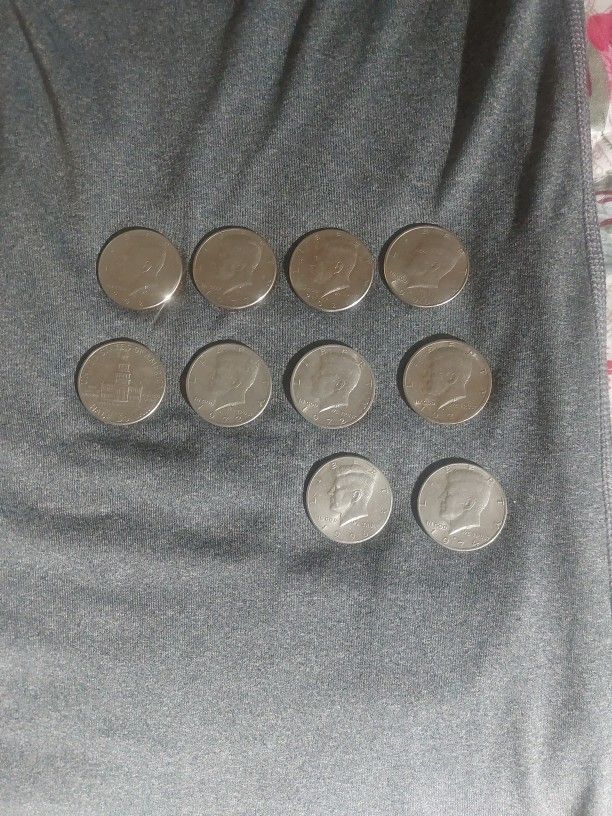 Monedas de medio dólar