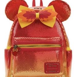Minnie Mouse Ombré Fall Sequin Loungefly