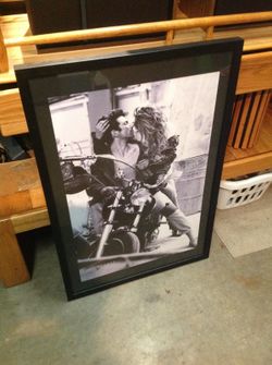 Motorcycle wall art