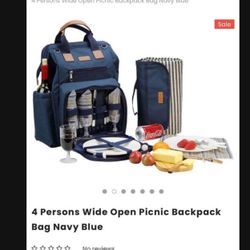 Inno Stage Picnic Backpack Navy Traveled Bag