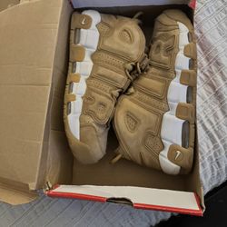 Nike Uptempo 96 Flax Color Way Size 12