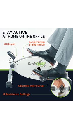 DeskCycle 2 Under Desk Bike Pedal Exerciser with Adjustable Leg - Mini  Exercise Bike Desk Cycle, Leg Exerciser for Physical Therapy for Sale in  Bakersfield, CA - OfferUp