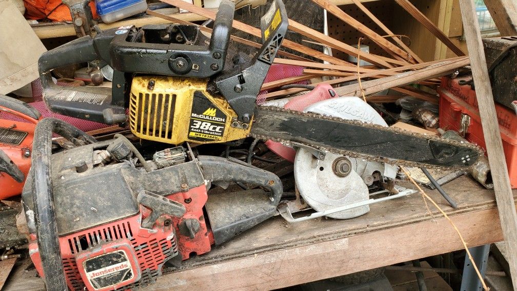 Chainsaws For parts