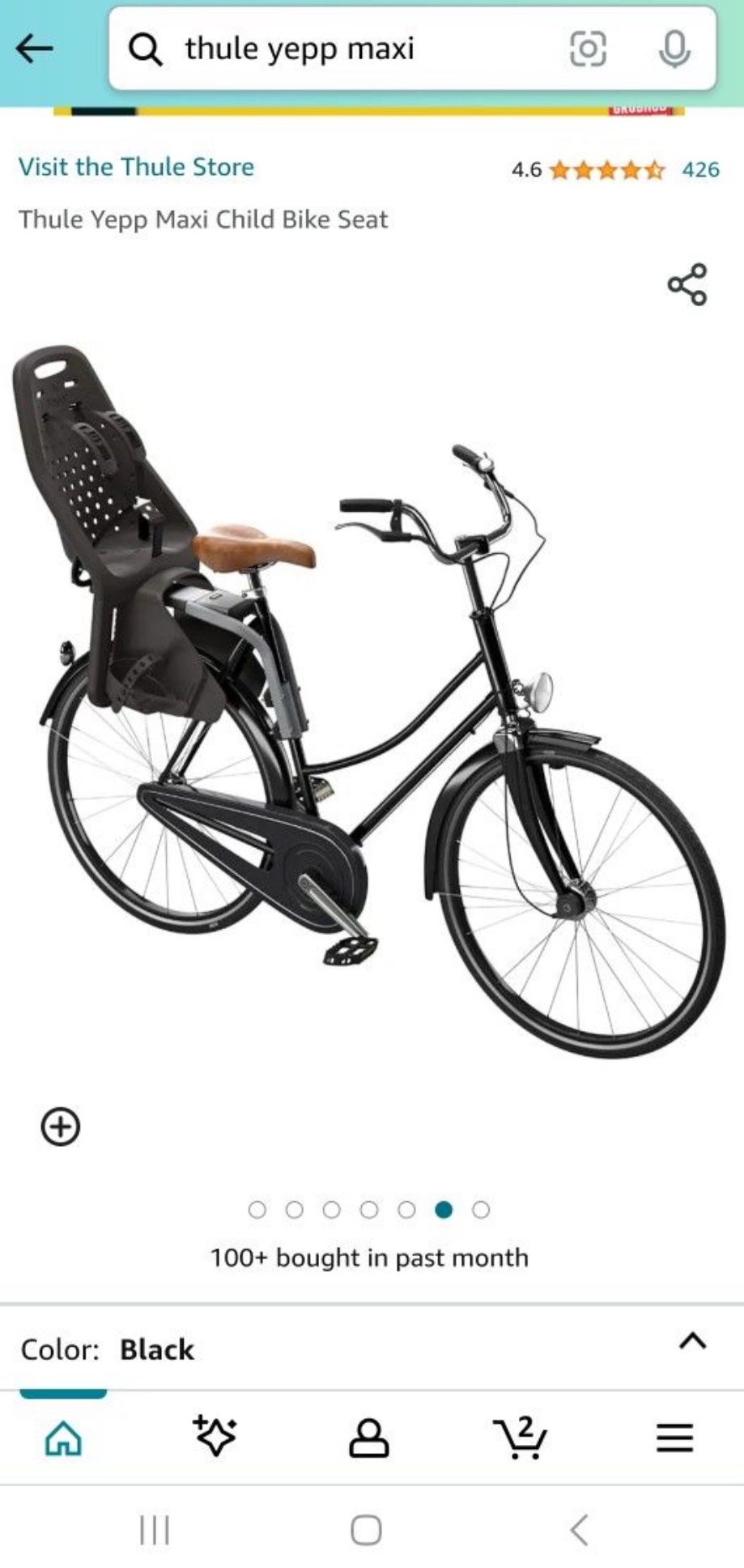 Thule Yepp Kids Bike Seat