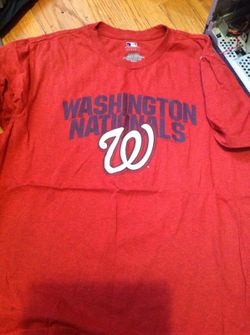 Medium MLB baseball Washington Nationals tee shirt
