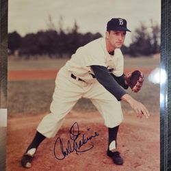 Signed Carl Erskine Brooklyn Dodgers 8x10 Photo Autograph MLB Baseball Picture Auto