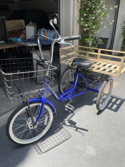 3 Speed Folding 20” Tricycle