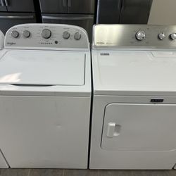 Whirlpool Washer And Maytag Electric Duet Set 