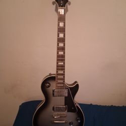 Epiphone Les Paul CUSTOM  "Silverburst"