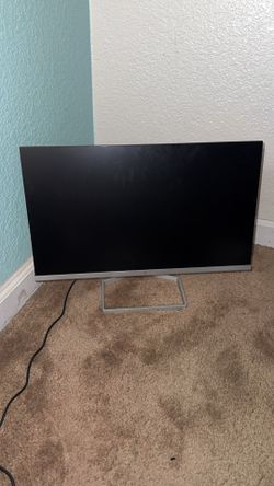 HP Monitor - 21.5" Full HD FreeSync (HDMI, VGA) - Silver & Black
