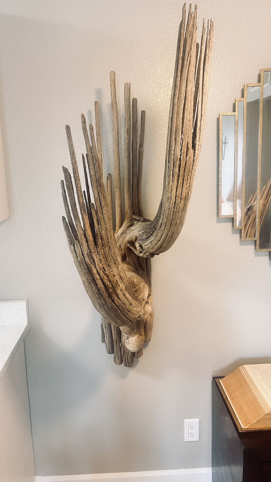 Saguaro Skeleton Sculpture - Hand Sculpted - Famous Artist
