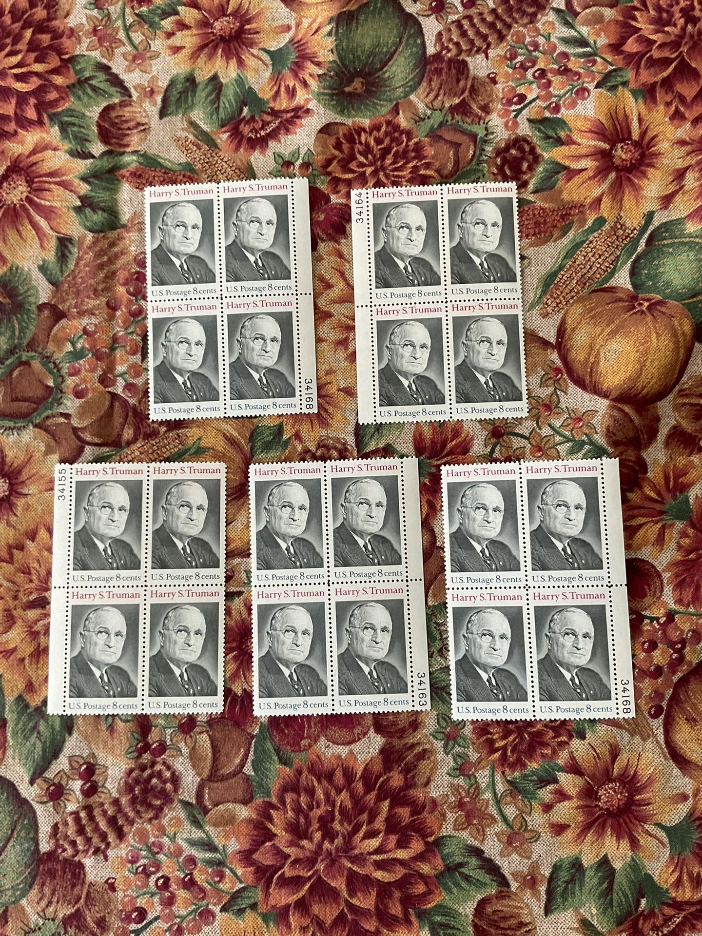 1973 HARRY S. TRUMAN stamps